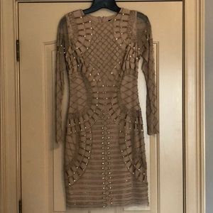 Gianni Bini natural Louie Sheath dress